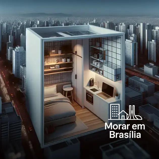 Vantagens e desvantagens das kitnets no DF