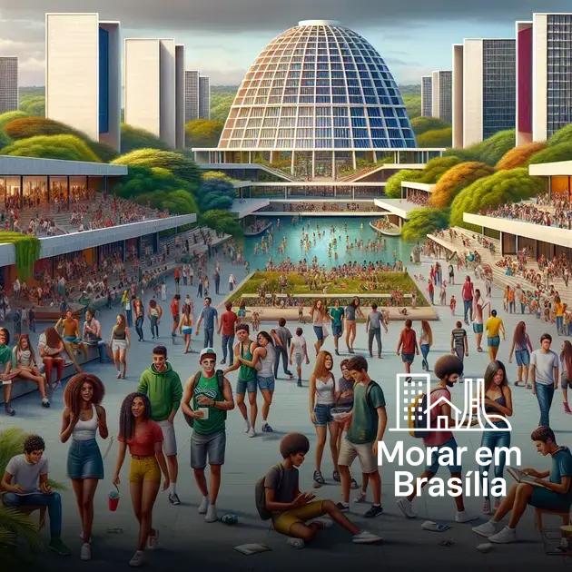 vida estudantil e oportunidades na capital federal